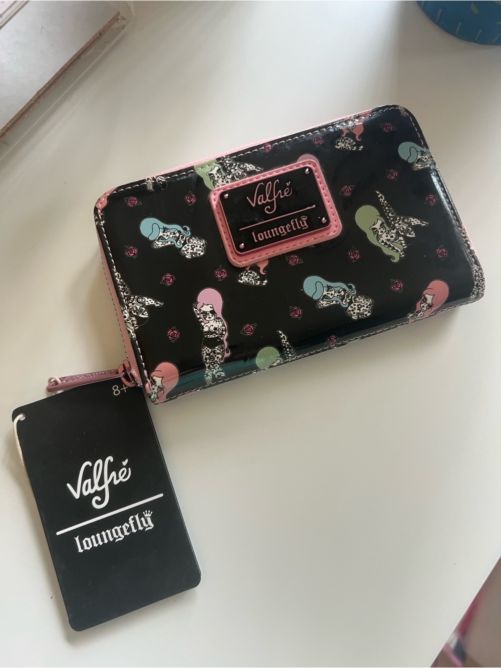 Valfré Lucy Tattoo Zip Around Wallet